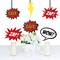 Big Dot of Happiness Bam Superhero - Decorations DIY Baby Shower or Birthday Party Essentials - Set of 20